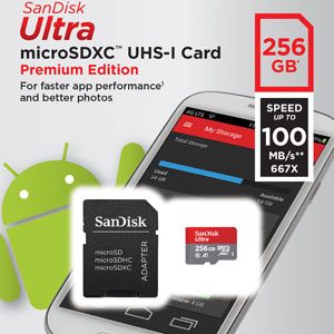 SANDISK MICRO SD ULTRA san disk scandisk ultra 400 256 200 8 16 32 64 128 sd kaart microSDXC micro adapter a1 ultra