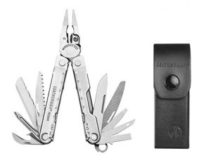 leatherman rebar le 4200 zilver bruin zwart