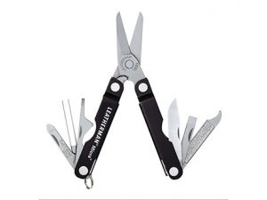 leatherman micra le 5889 groen rood blauw zilver leer leder nylon