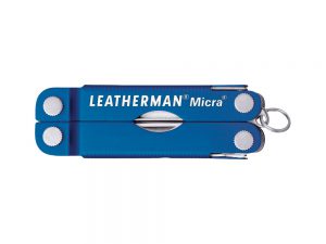 leatherman micra le 5889 groen rood blauw zilver leer leder nylon