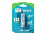Olight AAA Lithium battery 1.5 V 1100mAh