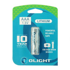 Olight AAA Lithium battery 1.5 V 1100mAh