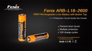 Fenix arb l18 3500 recharchable oplaadbaar oplaadbare