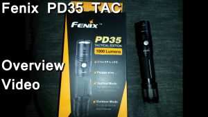 Fenix PD35 Tactical Edition zaklamp politie handhaving handhaver