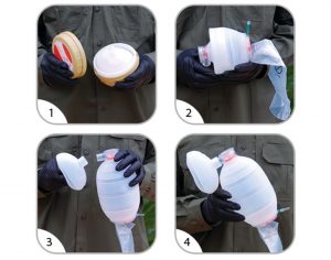 bvm cpr faceshield gezichtsmasker beademing beademen reanimeren sleutelhanger klein kapje mondkap mondkapje kopen uniform boa handhaving onderweg straat surveilleren