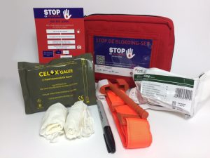 stop het bloeden set softt touniquet cilox trauma kit terreur acute hulp first responce woundstop