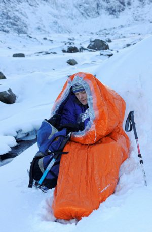 blizzard warmte deken onderkoeling water outdoor survival