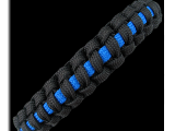 Thin blue line armband