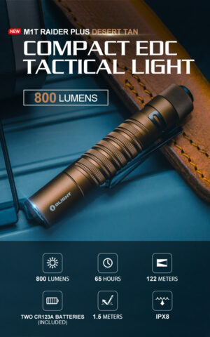 Olight M1T Raider Plus Tan - Afbeelding 2
